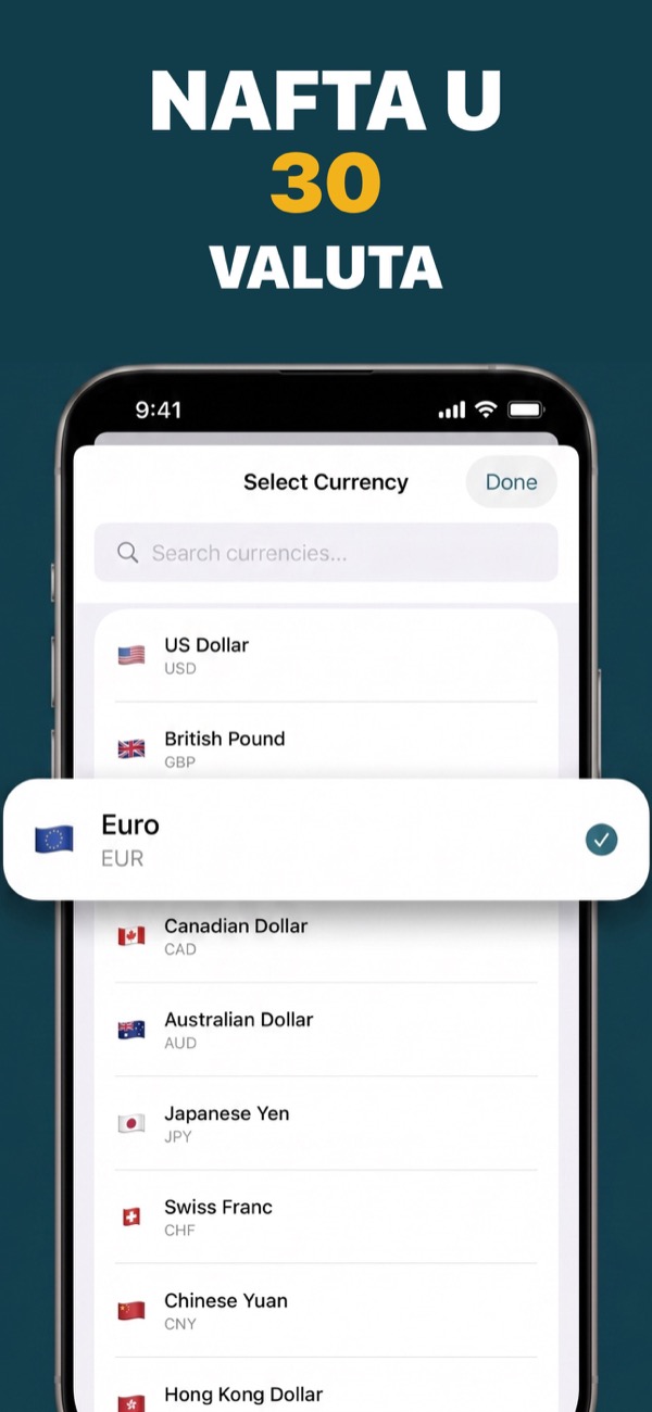 View oil prices in international currencies