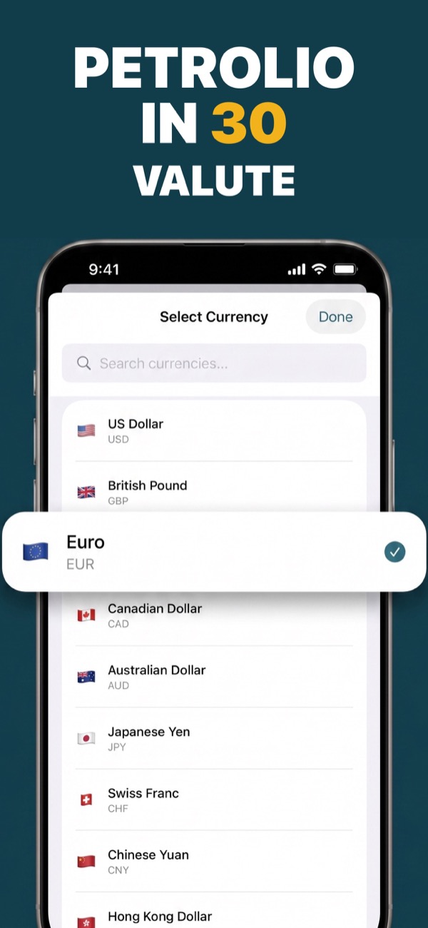 View oil prices in international currencies
